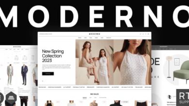 Moderno v1.6 Nulled - Fashion & Furniture Store WooCommerce Theme