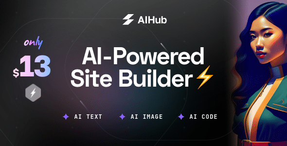 AIHub v1.0.2 Nulled - AI Powered Startup & Technology WordPress Theme