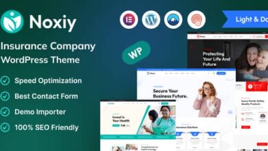 Noxiy v1.0.1 Nulled - Insurance Company WordPress Theme