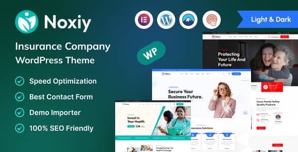 Noxiy v1.0.1 Nulled - Insurance Company WordPress Theme
