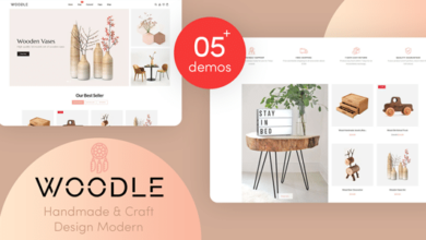 Woodle v1.0 Nulled - Handmade And Craft Responsive Shopify Theme