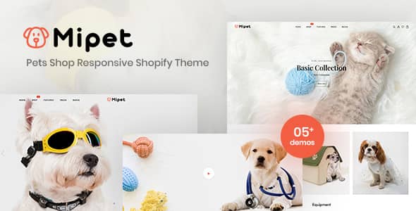 Mipet v1.0 Nulled - Pets Shop Responsive Shopify Theme