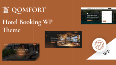 Qomfort v1.0.0 Nulled - Hotel Booking WordPress Theme