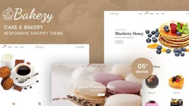 Bakezy Nulled - Cake & Bakery Responsive Shopify Theme