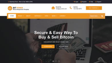 Bitfonix Nulled - ICO, Bitcoin And Cryptocurrency Responsive HTML5 Template