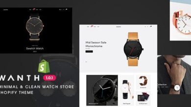 Wanth v1.0.1 Nulled - Minimal & Clean Watch Store Shopify Theme