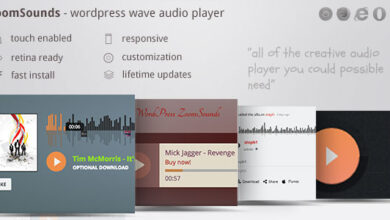 ZoomSounds v6.90 Nulled - WordPress Audio Player