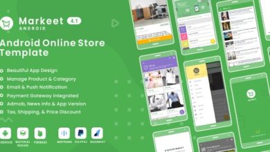 Markeet v4.2 Nulled - Ecommerce Android App