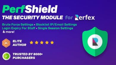 PerfShield v1.1.0 Nulled - The powerful security toolset for Perfex CRM