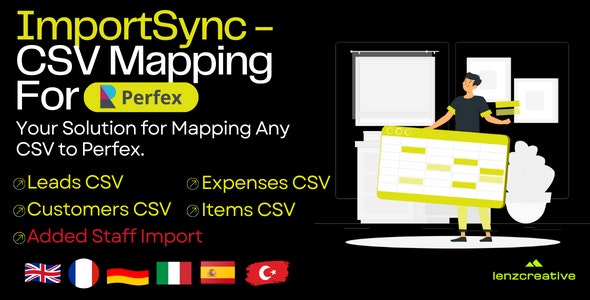 ImportSync v1.0 Nulled - CSV Mapping For Perfex CRM