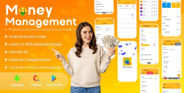 Money Management System v1.0 Nulled - Admob Ads - Android