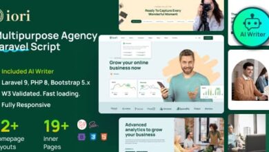 Iori v1.1.0 Nulled - Business Website for Company, Agency, Startup with AI writer tool & shopping cart