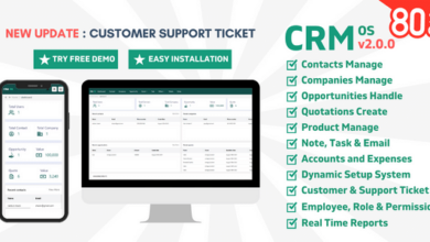 CRM OS v2.0.0 Nulled - CRM software for Startups and Businesses
