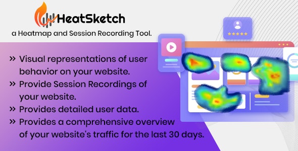HeatSketch v2.9 Nulled - Heatmap and Session Recording Tool (SaaS Platform)