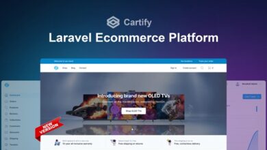Cartify v2.1.0 Nulled - Laravel Ecommerce Platform with Tailwind CSS