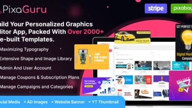 PixaGuru v1.0 Nulled - SAAS Platform to Create Graphics, Images, Social Media Posts, Ads, Banners, & Stories