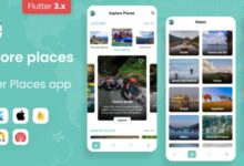 Explore Places Nulled - Flutter Places App with Firebase Backend