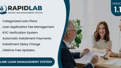 RapidLab v1.1 Nulled - Online Loan Management System