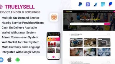TruelySell v2.3.0 Nulled - Multi Vendor online Service Booking Marketplace and Nearby Service Finder Software
