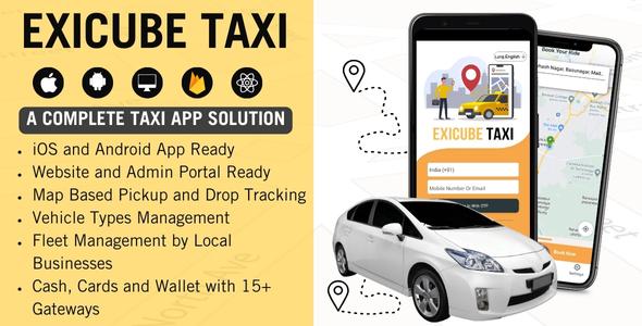 Exicube Taxi App v3.5.0 Free