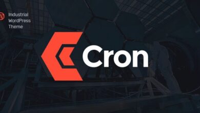 Cron v1.2 Nulled - Industry WordPress Theme