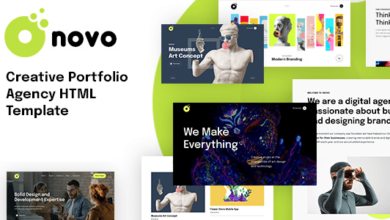 Onovo – Creative Portfolio Agency Template