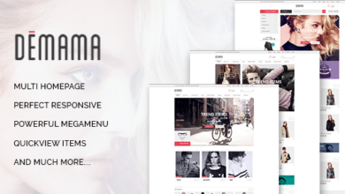 ST Demama v1.0 Nulled - Shopify Template