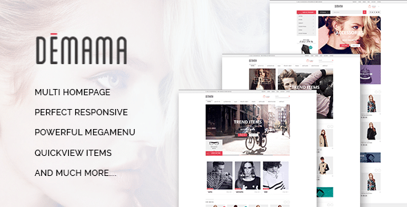 ST Demama v1.0 Nulled - Shopify Template