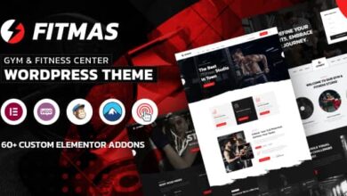 Fitmas v1.0 Nulled - Gym & Fitness Center WordPress Theme