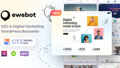 Ewebot v3.0.1 Nulled - SEO Digital Marketing Agency