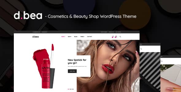 DBea v1.0 Nulled - Cosmetics & Beauty Shop WordPress Theme