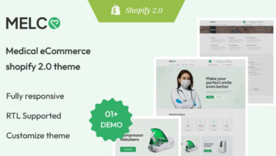 Malco Nulled - Medical & Health Store Shopify Theme