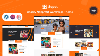 Sopot v1.0 Nulled - Charity NonProfit Fundraising WordPress Theme
