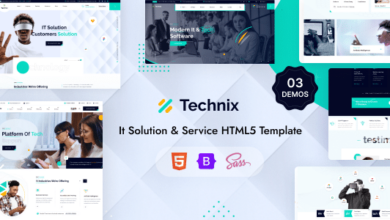 Technix Nulled - Technology & IT Solutions HTML Template