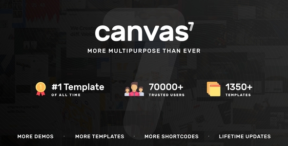 Canvas v7.1.1 Nulled - The Multi-Purpose HTML5 Template