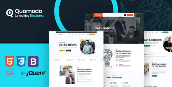 Quomodo Nulled - Consulting Business Template