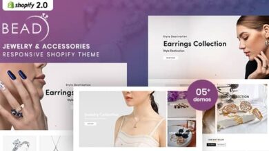 Bead Nulled - Jewelry And Accessories Responsive Shopify Theme
