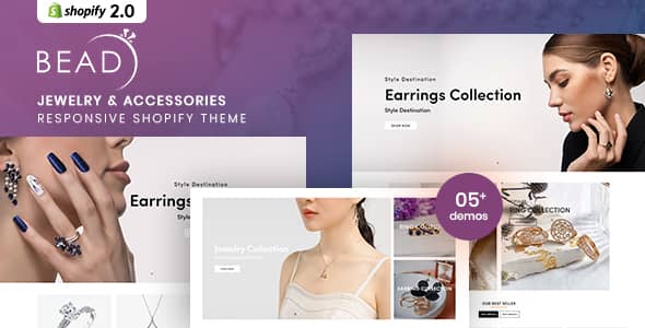 Bead Nulled - Jewelry And Accessories Responsive Shopify Theme