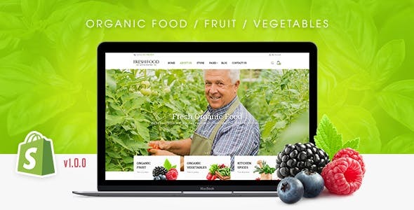 Fresh Food v1.0.1 – Organic Food/Fruit/Vegetables eCommerce Shopify Theme