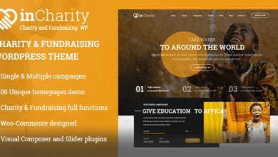 InCharity v2.2.3 Nulled - Fundraising, Non-profit organization WordPress Theme