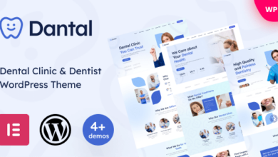 Dantal v1.0.0 Nulled - Dental Clinic & Dentist WordPress Theme
