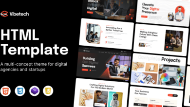 Vibetech Nulled - Creative Digital Agency Html Template