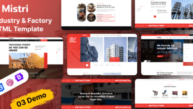 Mistri – Factory & Industrial HTML Template