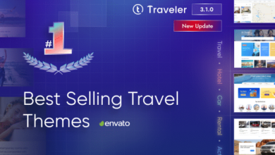 Traveler v3.1.0 Nulled - Travel Booking WordPress Theme
