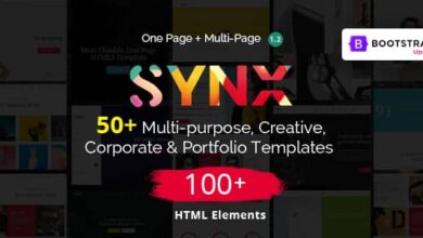 Synx Nulled - One Page Parallax