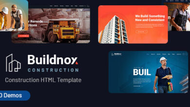 Buildnox Nulled - Construction And Architecture HTML Template