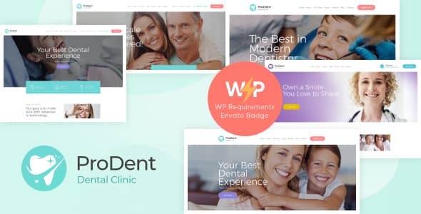 ProDent v1.5.9 Nulled - Dental Clinic & Healthcare Doctor WordPress Theme + Elementor + RTL