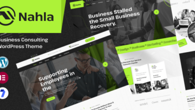 Nahla v1.0.0 Nulled - Business Consulting WordPress Theme