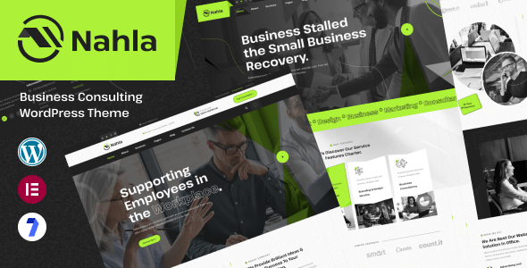 Nahla v1.0.0 Nulled - Business Consulting WordPress Theme