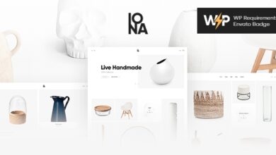 Iona v1.0.8 Nulled - Handmade & Crafts Shop WordPress Theme